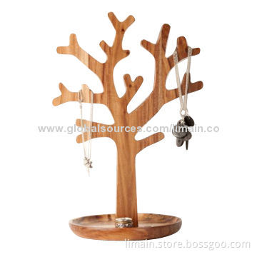 Jewelry Tree, Made of Wood, Various Sizes Available